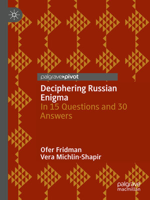 cover image of Deciphering Russian Enigma